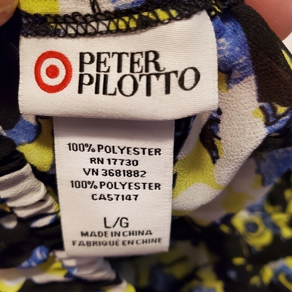 PETER PILOTTO FLORAL PRINT HALTER BEACH WEAR/ DRESS - Picture 4 of 5